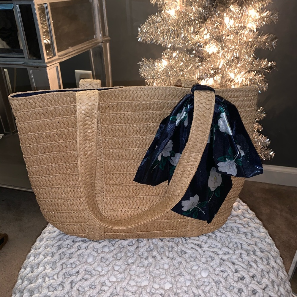 Draper James Straw Bag